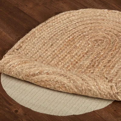 Handmade Outdoor Indoor Nature Jute Braided Floor Carpet Oval Braided Jute Rug