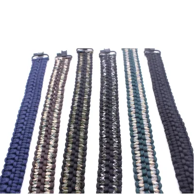 Hot Supplier High Quality Multifunctional Paracord Adjustable Strap - Swivel Gun Accessories Outdoor Camping Tactical Hunting