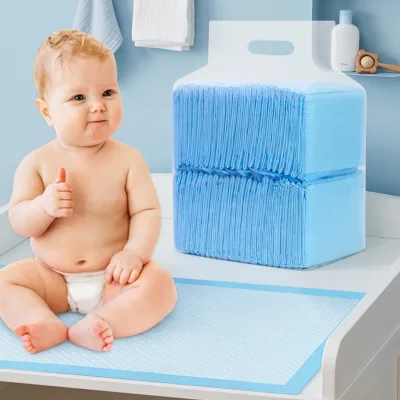 5 Layers Absorbent Core Virgin Fluff Pulp SAP Core 60x90cm 45x60cm Disposable Underpads