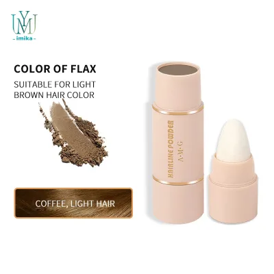 Hot-selling Natural Hair Shadow Instantly Used As Eyeshadow Eyebrow Powder, Light & Dark Brown Hair Fiber Powder 27g