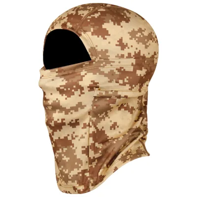 Camouflage Bandana Tactical Neck Gaiter Biker Cycling CS Party Seamless Tube Face Mask Cover Scarf Shield