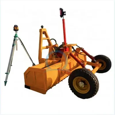 Hot Sale Tractor Mounted Laser Land Leveler RTK Grading Machine for Farm Land Preparation and Soil Levelling