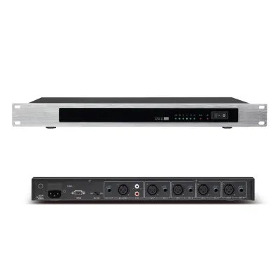 MiCWL 4 Channel Digital Frequency Shifter Anti-scream Processor Anti-interference for Conference Meeting Rookm Stage Karaoke