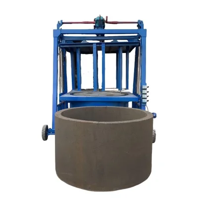 Automatic Block Making Machine Brick Custom Molds to Produce Small Cement Culverts Electric Concrete Brick Making Machinery
