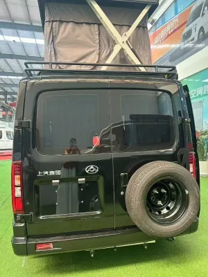 Hot-selling in Russia SAIC Maxus Small Mobile Home Car with diesel Engine and 8-speeds Automatic Gear Box for Outdoor Living