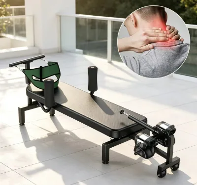 Electric Whole Body Spine Stretching Device Full ODM Custom Modes Heat Logo Pack for Global Independent Wellness Equipment Brand