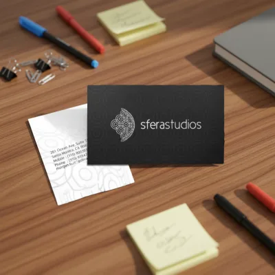 Affordable Custom Printed Business Cards and Work Permits Featuring Company Branding for Employee Identification