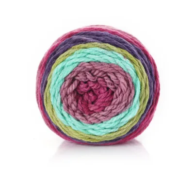 Best Quality 100gram/ball Gradient Color Yarn Cake for Handmade Knitting Garments