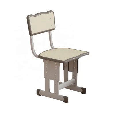 Modern Style Blue PP Plastic School Chair High Quality and Safe for Students Designed for Study Rooms and Living Areas