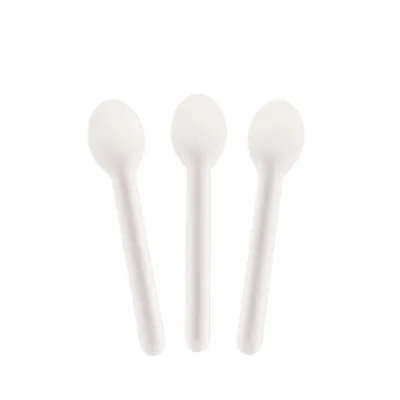 Fruit and Vegetable Tools Stronger Paper Knife Fork Spoon Biodegradable Paper Cutlery