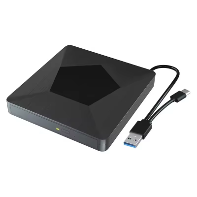 Blu-ray Mobile Optical Drive Burning Cd/dvd/vcd  One-click Pop-up Bin Design Compatible with Mac/Laptop/desktop/all-in-one