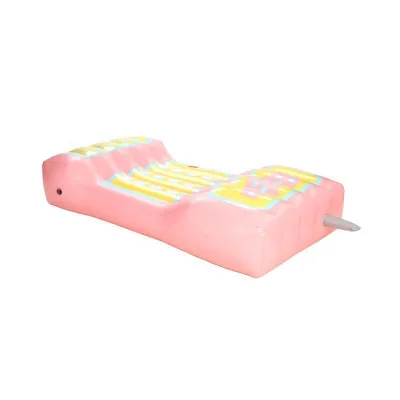 Waterhan up to 104in Long Personalized PVC Inflatable Floating Mat Phone Floater for Swimming Pool and Lounger Entertainment