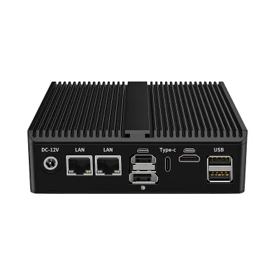 BKHD Factory Fanless G30S 2LAN Firewall Appliance Industrial Mini PC N5105