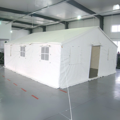 All-Weather Tent Refugee Camp for Long-Term Use