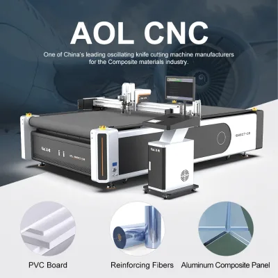AOL Industrial Digital Cutter for Foam EVA Rubber Gasket Manufacturing Solution