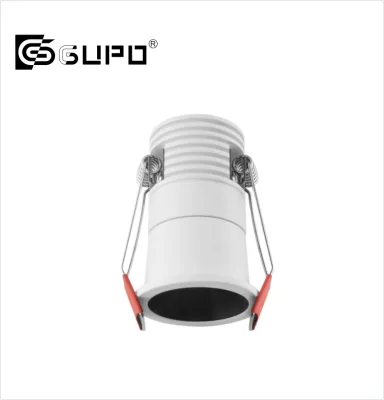 IP44 Recessed Fixed Aluminum 220V / 24V 3W On/off Triac Dimmable 0-10V Dimmable 2700K-6000K Bathroom Use Mini LED Spotlight