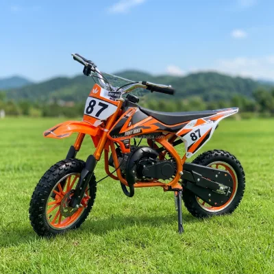CloverATV 2 Wheeler Cheap Price Popular Mini Cross Bike 50cc Dirt Bike with Electric Start