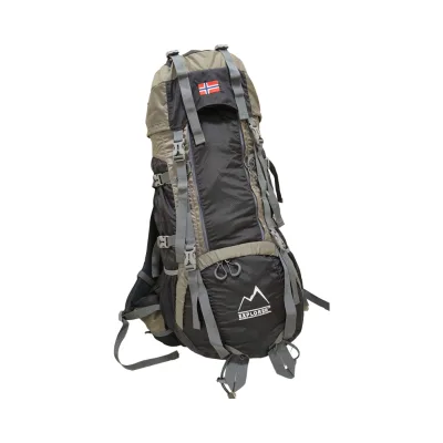 Wholesale 60L Unisex Outdoor Fashion Hydration Backpack Large Capacity Waterproof Travel Hiking Bag Rain Cover Daypack Polyester