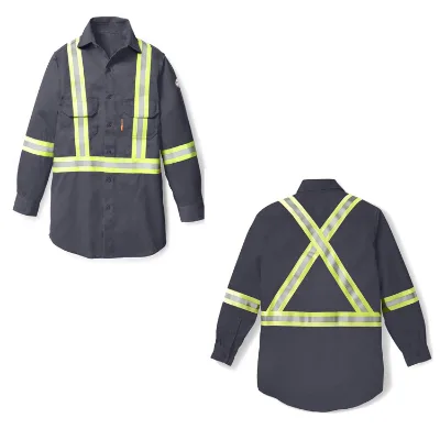 Wholesale Fire Resistant FRC Fireproof Welder Jacket Good Look Workwear