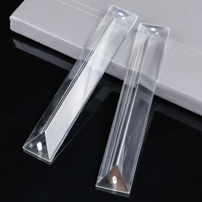 Glass Prism Pendant Crystal Bobeche Chandelier Candelabra Lamp Prism Chandelier Crystal Parts MH-BL0016