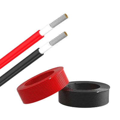 IEC 62930 for EN50618 Stranded Industrial Power Solar Cable XLPO Insulated Tinned Copper DC 1500V PV Wire 6mm