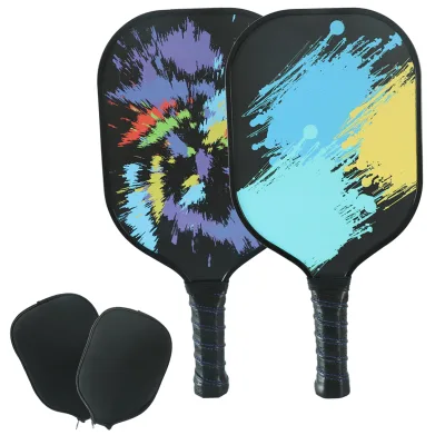 Carbon Face Honeycomb Core Lightweight Pickleball Paddles with Cover