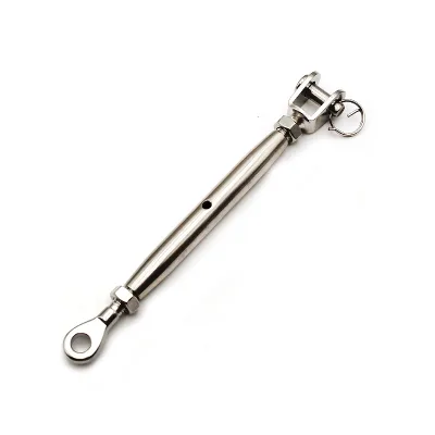 OEM Heavy Duty 304 316 Stainless Steel Eye Hook Jaw Hook Marine Hardware Closed Body Turnbuckles