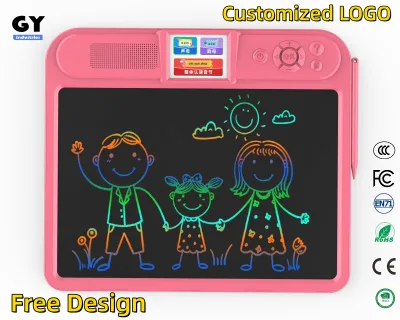 GY 14inch ABS All-in-One Large Screen 4G Education Learning Machine with Voice Reading Handwriting & Drawing Battery Included