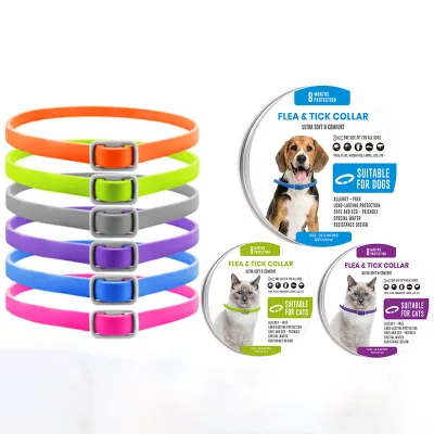 Pet Insect Repeller Collar with Pure Natural Plant Essential Oil Mosquito Calming Collars for cat & Dog