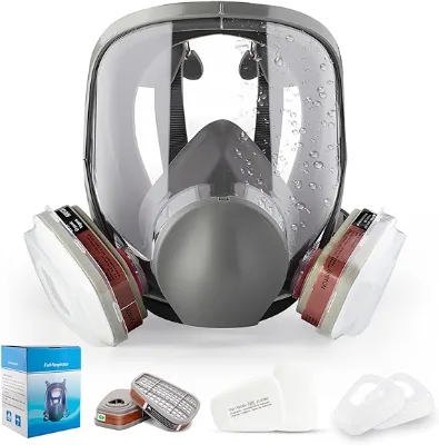 Hot Sale Full Face Gas Mask with Double Filters Full Face Reusable Antigas Respirator 6800 Gas Mask