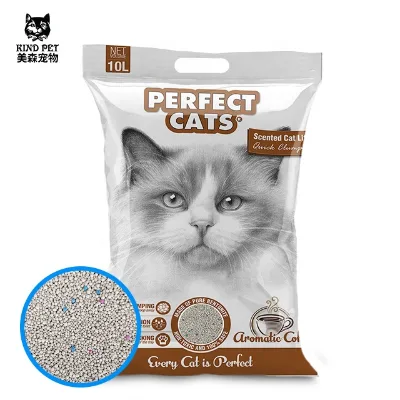 Quick Clumping the Lowest Price Cat Litter Broken Bentonite Fresh Fragrance Odor Lock