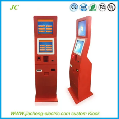Hot Sale Floor Standing Self Service Food Ordering Payment Kiosk with Turnkey Service