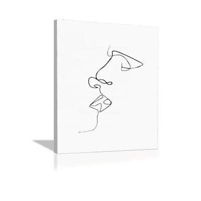 Abstract-Style Digital Printed Canvas Paintings - Portrait-Themed Artworks for Home Decoration