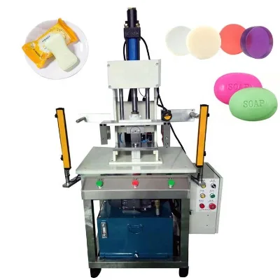 Hotel Logo Stamped Soaps Making Machine Round and Square Soap Base Stamping Machine for Soap Making Machine
