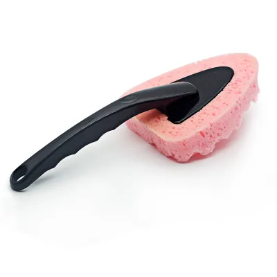 Wholesale Black Plastic Handle Car Wash Sponge Brush