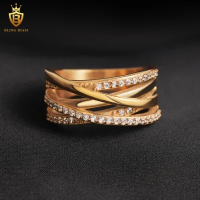 0.36Ct 1.2mm Zircon Diamond High Quality Ring Engagement Wedding Zircon Ring Women