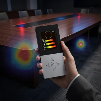 Hidden Camera Finder Thermal Tracking and Detection DX88 Pro Handheld Anti-Spy Wireless Signal Scanner Device