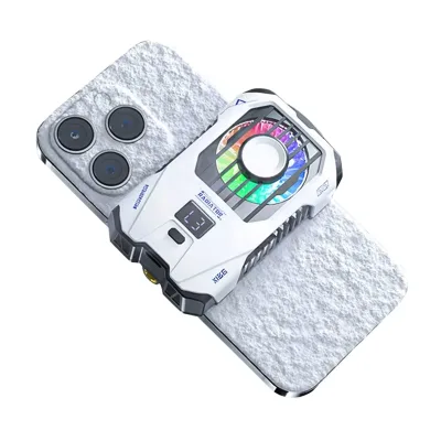 Hot-Selling New Model Mobile Phone Radiator TikTok Dedicated Live Streaming Cooler with Back Clip Gaming Phone Accessories