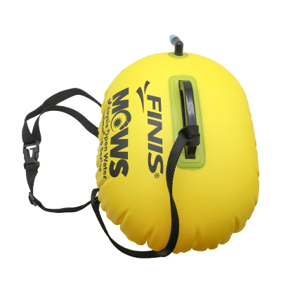 DiveDIY Buoy  Personal Inflatable Sea Swim For Adults Yellow Swimming Equlpment Open Water Swimming Buoy
