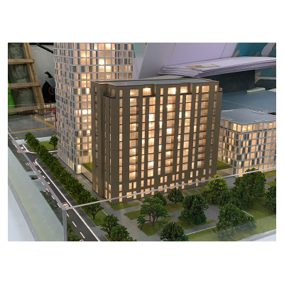 Contemporary Style Design Residential Architectural Scale Models Profession Miniature Building Model for Manufacturing
