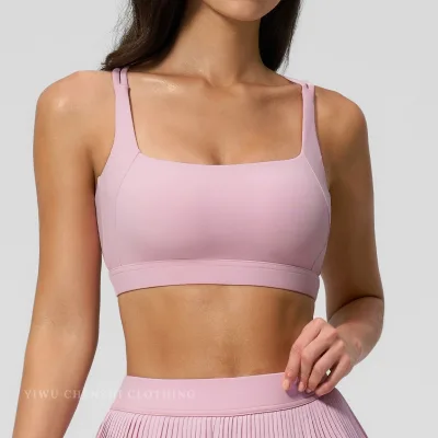 Women High Elasticity Slimming Yoga Bra Fitness Top Tight-Fit Quick-Dry Workout Bra Running Gym Training Activewear Outerwear