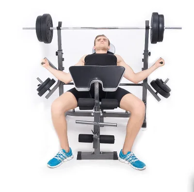 Yunfa Light Luxury Foldable Commercial Unisex Incline and Decline Adjustable Dumbbell Bench Durable Safety Stable