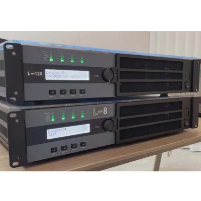 4 Channel 2200W 4000W La 12X Amplifier Stage Audio High Power Amplifier for Low Pass