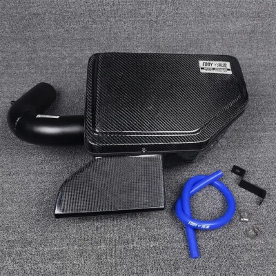 EDDYSTAR Dry Carbon Fiber Intake for VW Passat B8 1.4T EA211 OE 04E129620D 2016-2017,04E129620D