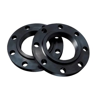ASTM A105 Forged Carbon Steel Threaded Flange ANSI B16.5 Class300 RF NPT BSP for Medium Pressure Industrial Piping Service