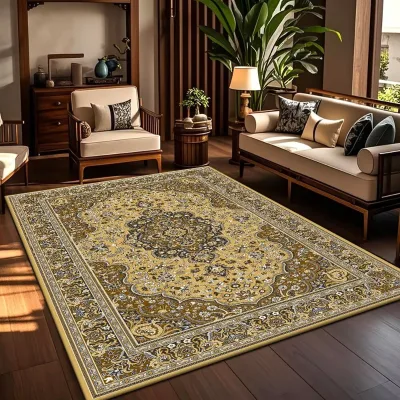 large persian floral area carpet crystal velvet living room carpet for living room