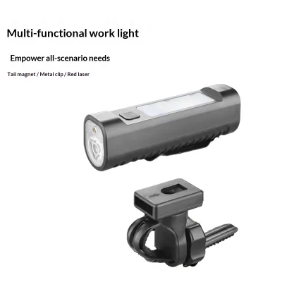 Bicycle Light Multi-function Magnetic Waterproof Battery Powered Mountain Bike Road Bike Headlight Work Light