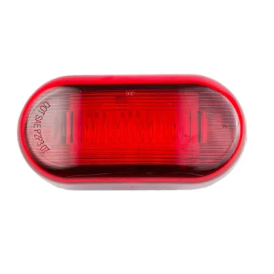 12V 24V Red Led Roof Marker Lights Truck Side Marker Clearance Light Waterproof IP67 DOT Emark SAE Approved
