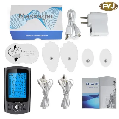 Electric Tens Unit Muscle Stimulator Digital Therapy Pulse Acupuncture Instruments 2024