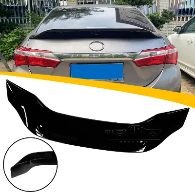 Spoilers Car ABS Carbon Fiber R Style Rear Trunk Spoiler for Toyota Corolla 2014 2015 2016 2017 2018